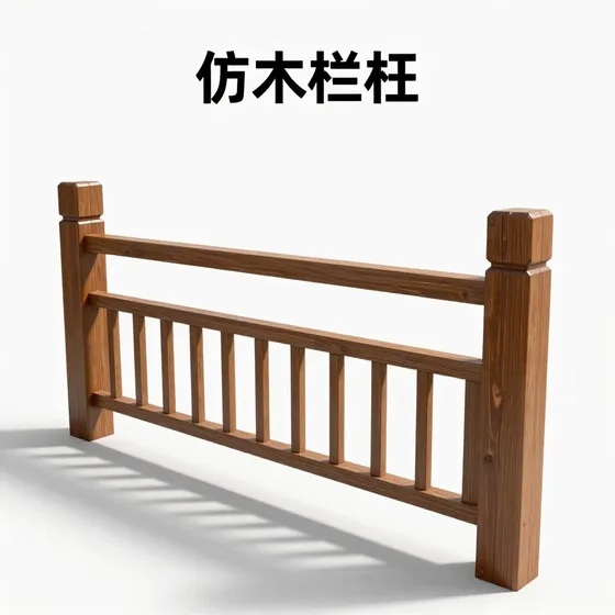 仿木栏杆维护保养技巧